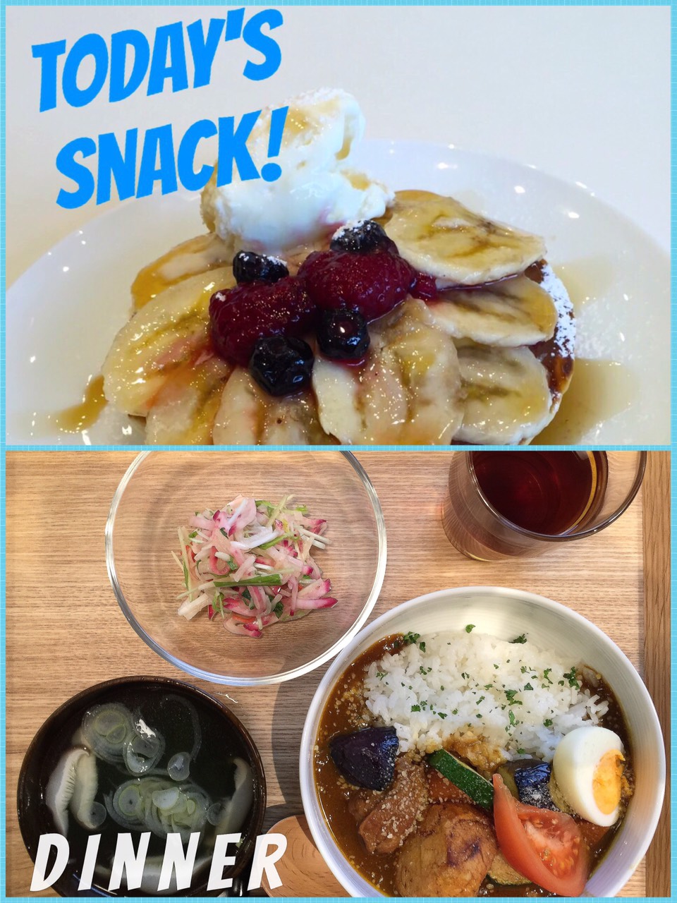 2.22 Sun. Snacks&Dinner for Today