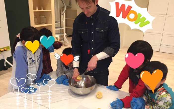 外は雨、中はあまーい香り！