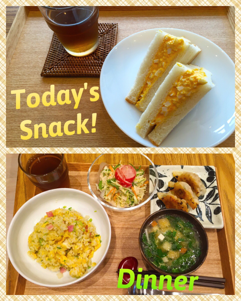 4/27 Wed.チャーハンと餃子は鉄板