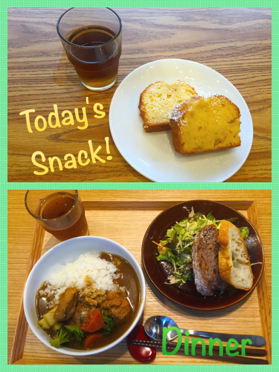 4/28 Thu. 先生と会話しながらのお食事