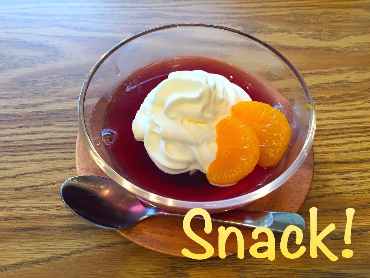 5/6 Fri. 英語でオーダーできたらおやつが食べれるよ！