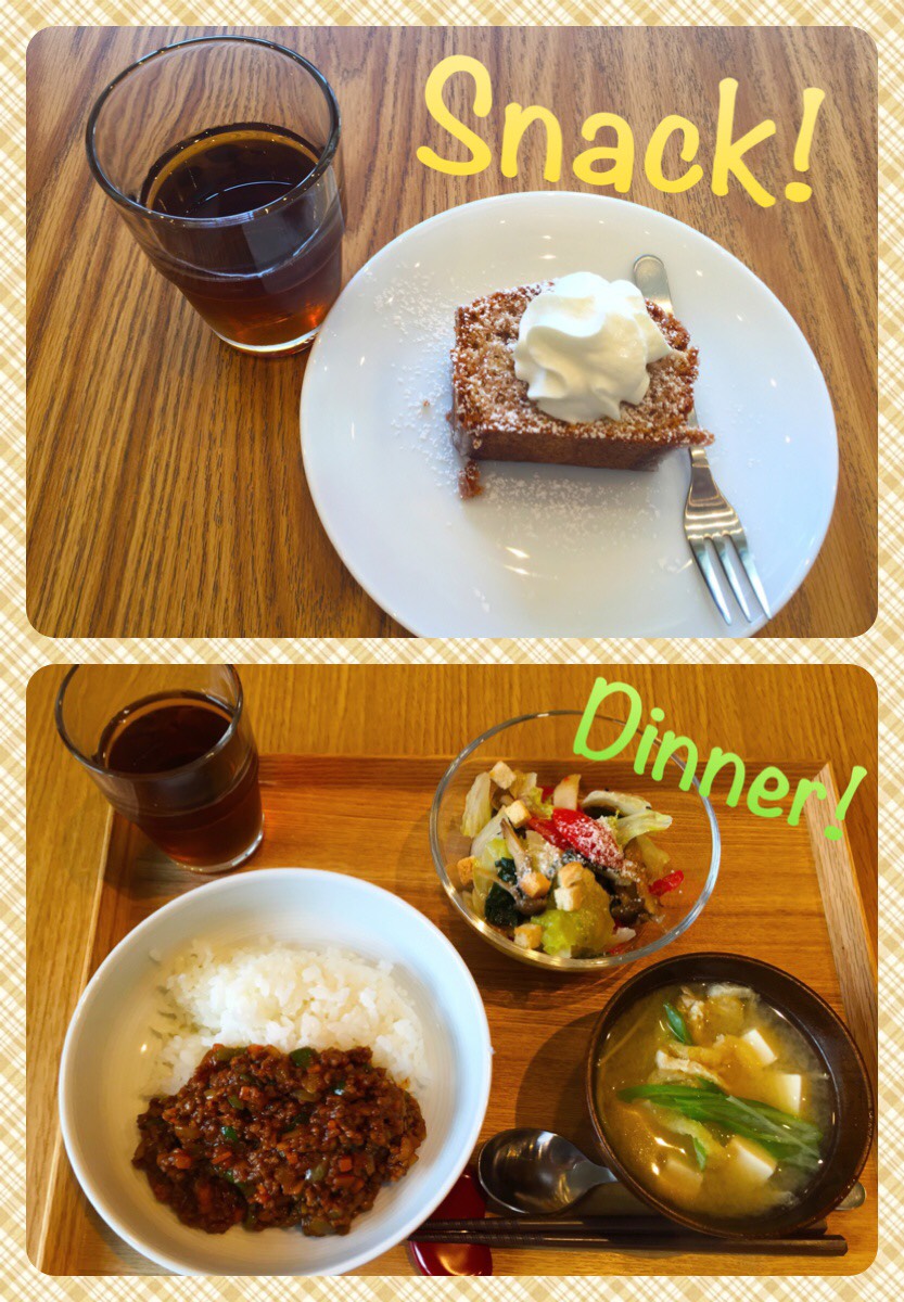 5/26 Thu. ペロリとおやつをたべちゃいました。