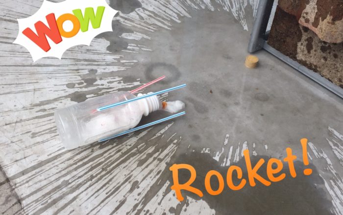 ロケット打ち上げ！3、2、1、Gooooooooo！！