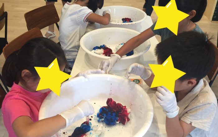 世界に一つだけのオリジナルTシャツを自分で作る。