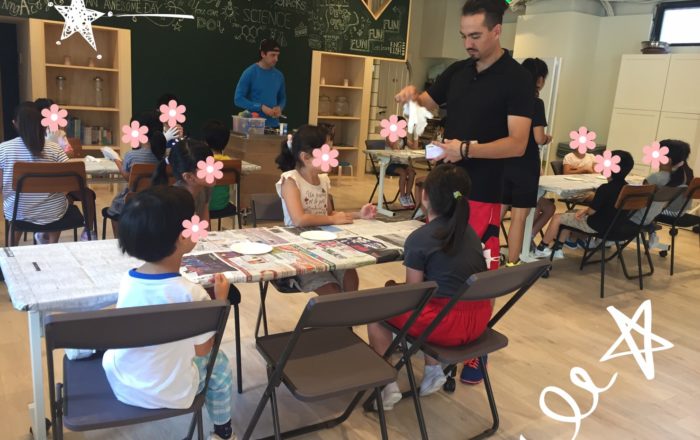 ギャラクシーフレーム作り。夏休みの思い出を銀河に飾ろう！？