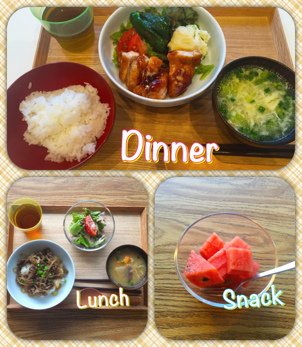 8/29 Mon.牛丼はやっぱり、、、美味しく食べちゃうよね。