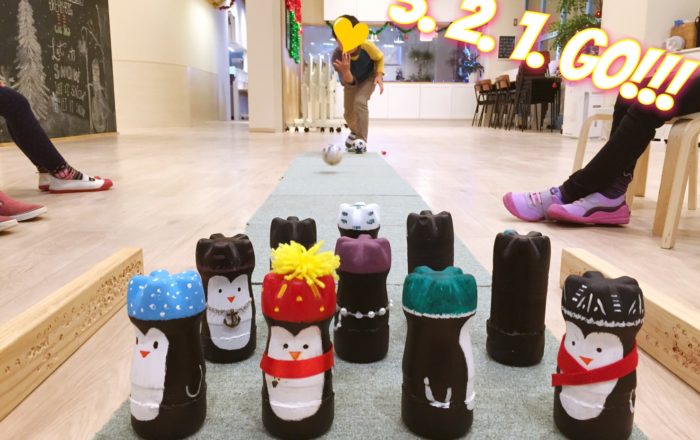 質問に答えられないとボーリングの点数は入らないよ！