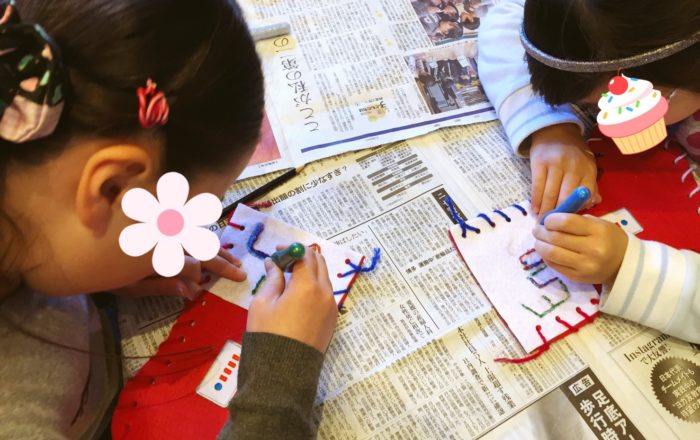 クリスマス・ストッキング作り！来年のクリスマスが待ち遠しくなります！