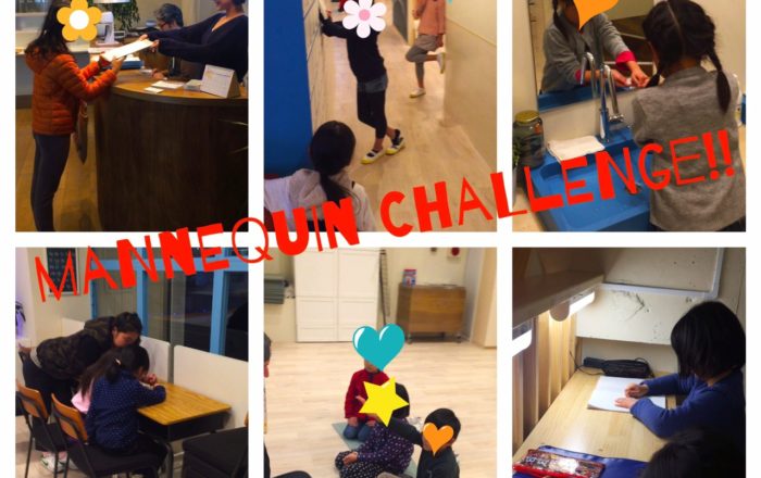 「時間が止まっちゃった？？？」マネキン・チャレンジ！！