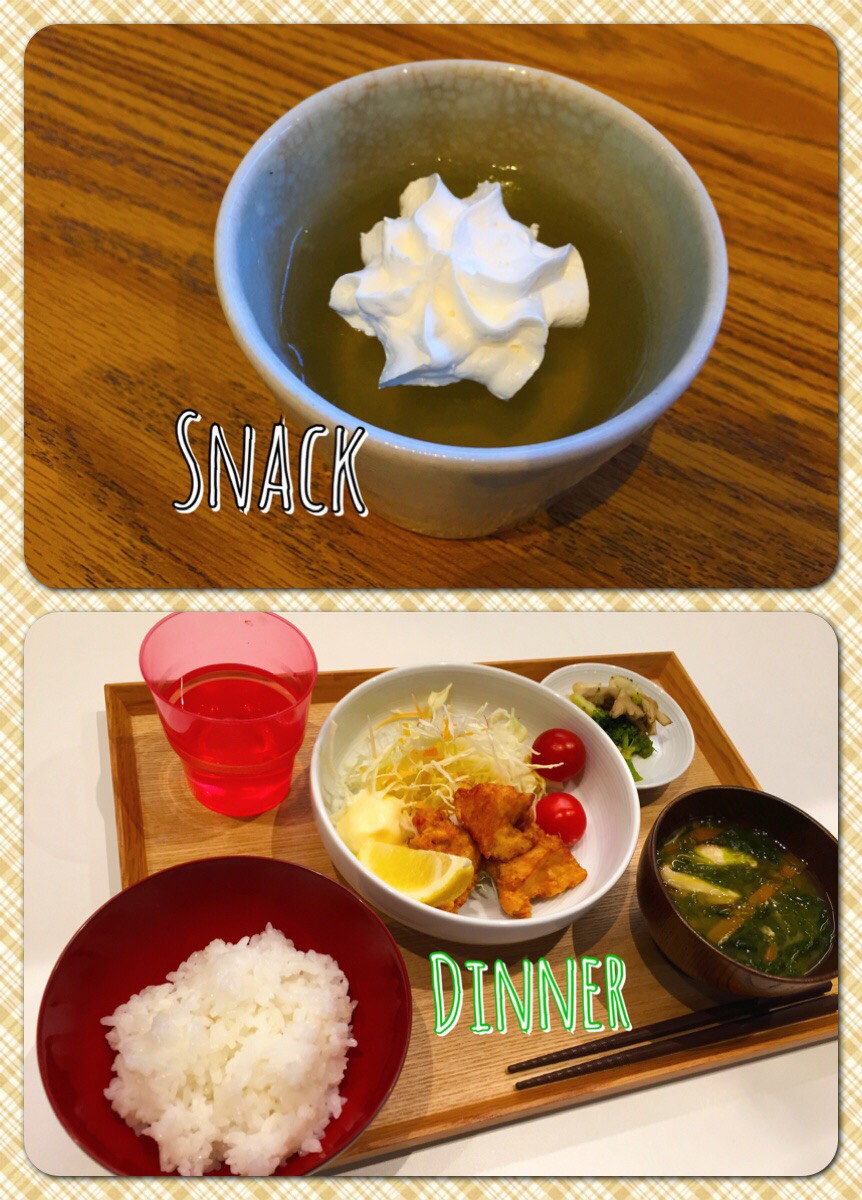 1/16 Mon.ごはんもおかわりしてたくさん食べました。