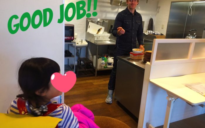 「スケートに行ったんだよ！」先生もびっくりの成長。