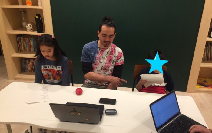 ナイトコースでは映画の声優に挑戦しました