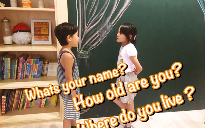 “Question time”では生徒さんどうしでペアを組んで挑戦！