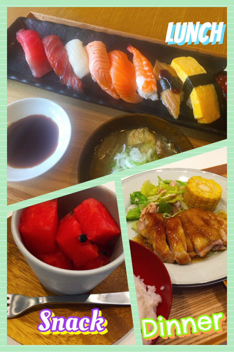 8/3 Thu.おかわりもたくさんしたね。