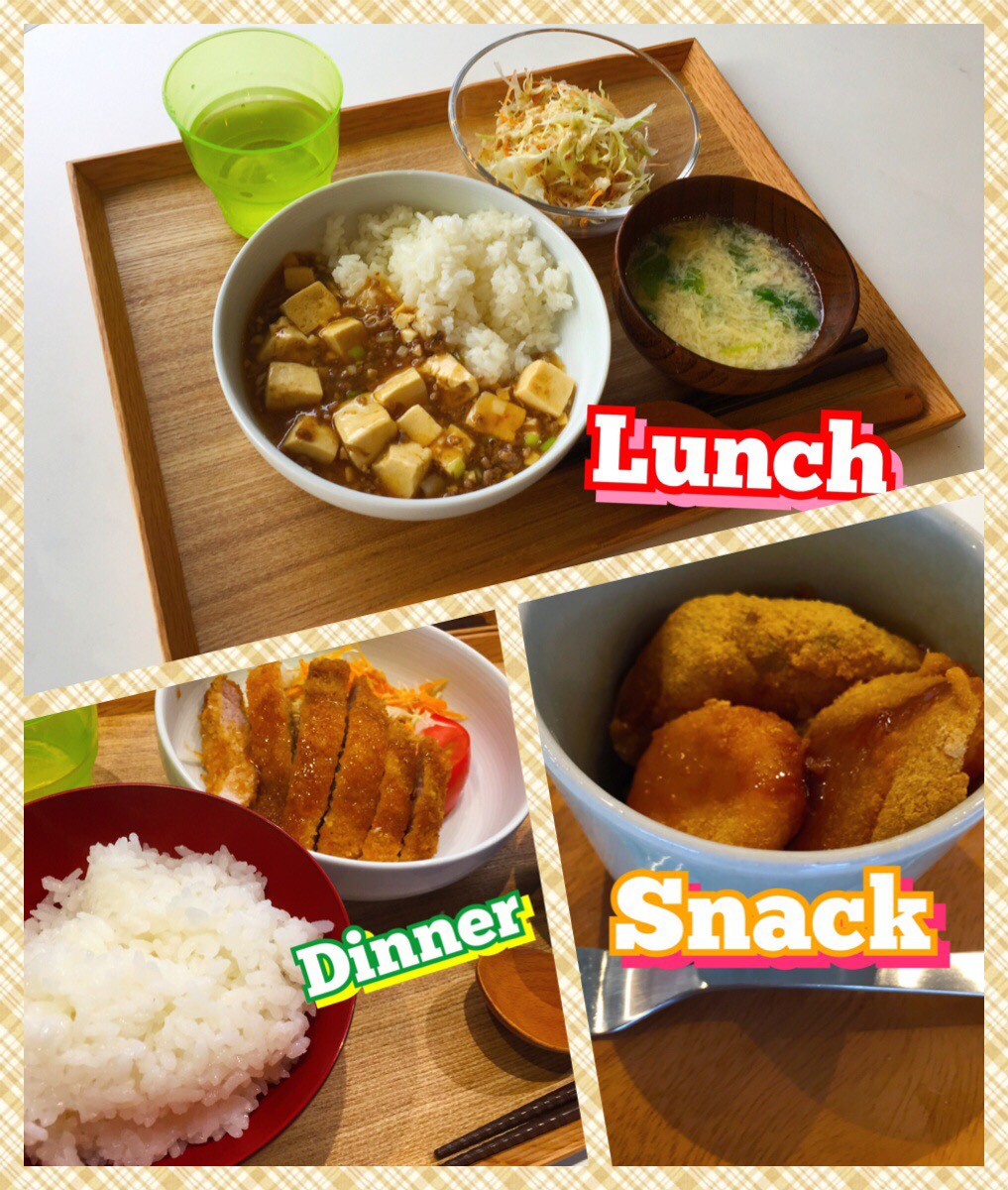 8/22 Tue.おやつは涼しげに。。