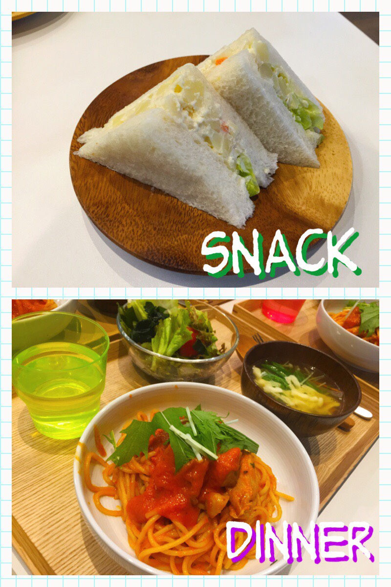 10/5 Thu. 軽食スナック