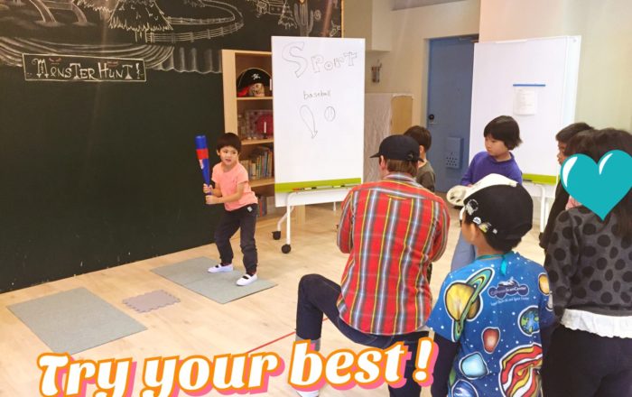 ベースボールの初体験！？