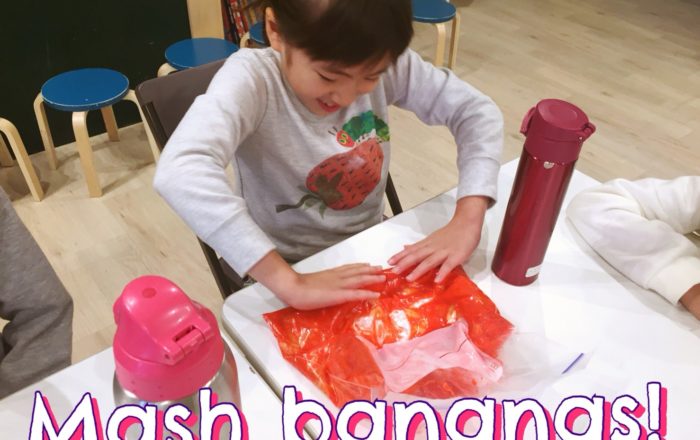 クッキングで作ったものは？みんなすぐに食べ終わっちゃいました！