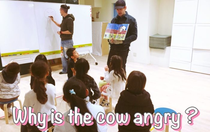 絵本の世界に入ると、英語の世界が広がる。絵本の効果。