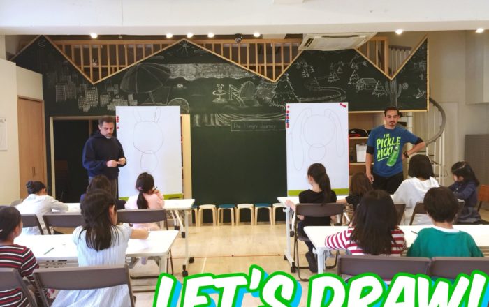 スプリングスクール開講！イースターラビットを描こう！