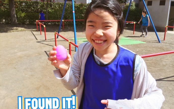 イースターエッグハント！隠された玉子を探し出せ！！