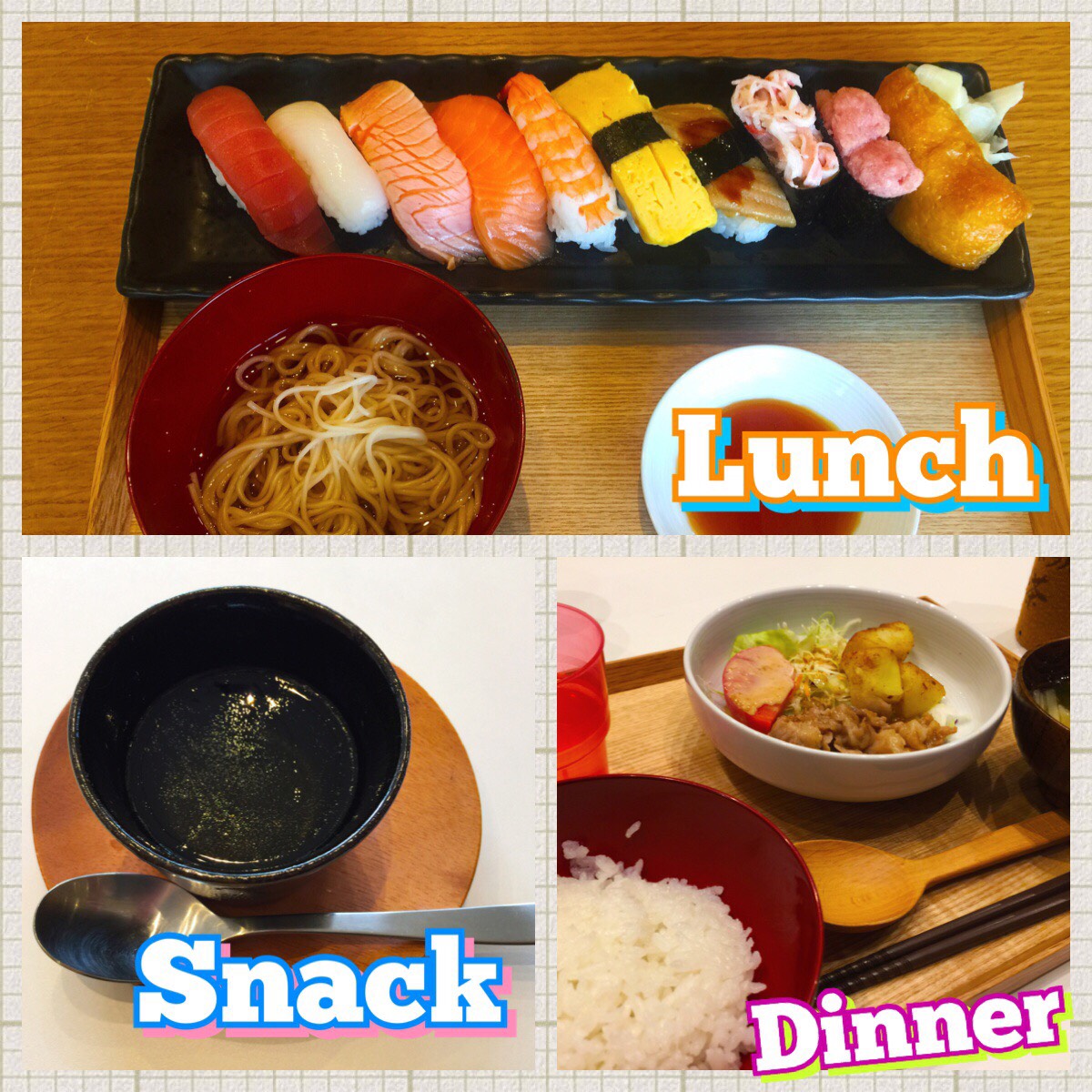 4/2 Mon.何と言ってもお寿司！