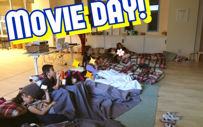 スプリングスクール最終日はムービーデイ！