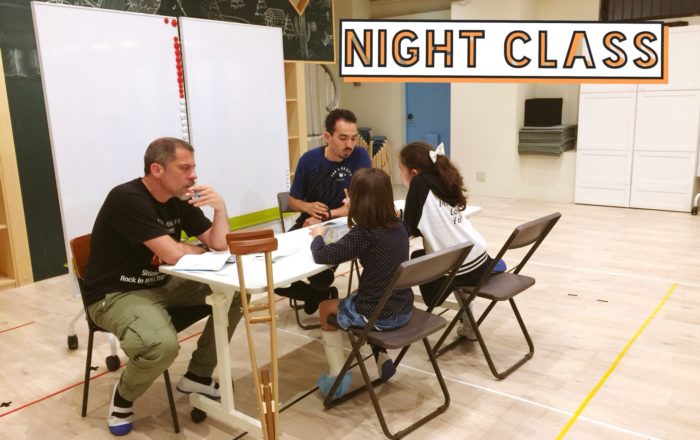 ナイトコースは英検対策。