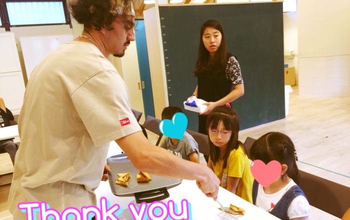 何をのせたのかな？