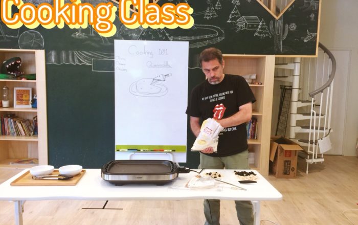 ベン先生のお料理教室／スピーチコンテストさながら。。。