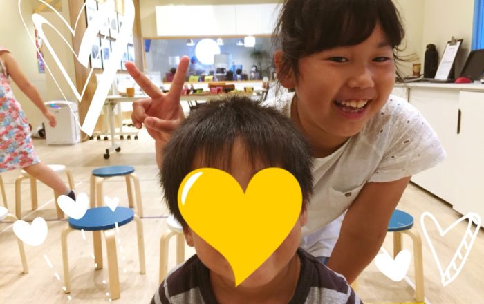 体験生も参加してターゲットワードの練習！