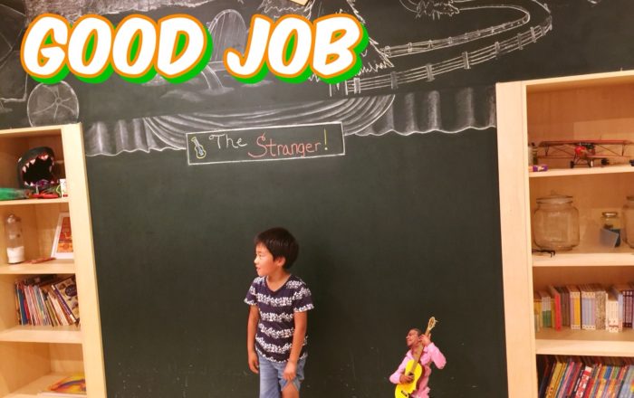 緊張するけどチャレンジしてみよう！ストーリータイム！