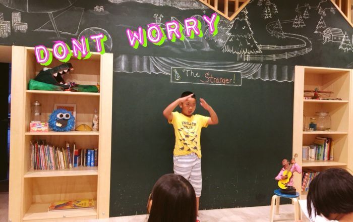 スポットライト・タイム（ストーリーを前にでて発表する日）。