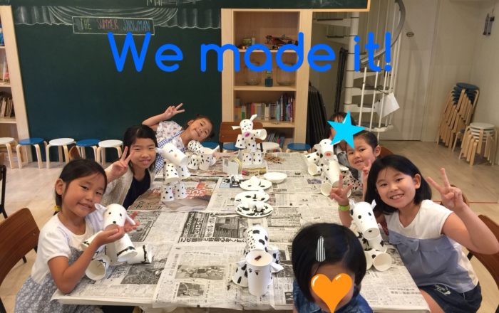 ペーパーカップで牛さんを作ってみよう！出来上がりは結構大きい！？