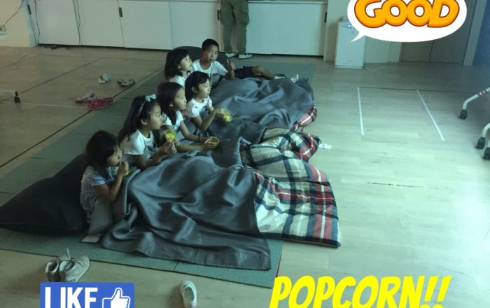 最終日はムービーデイ！