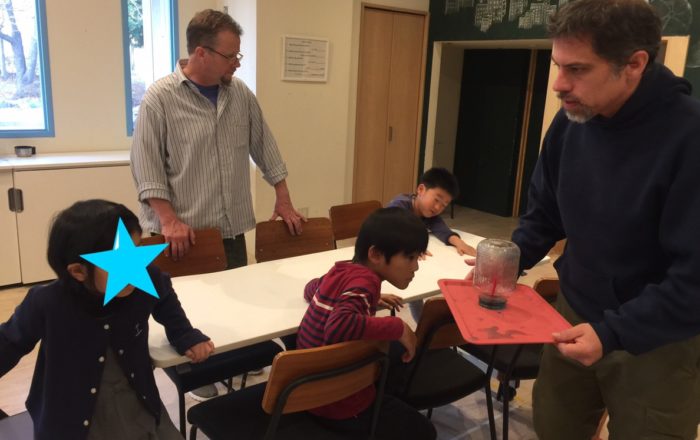 この火はどうなるか？予想してみよう。