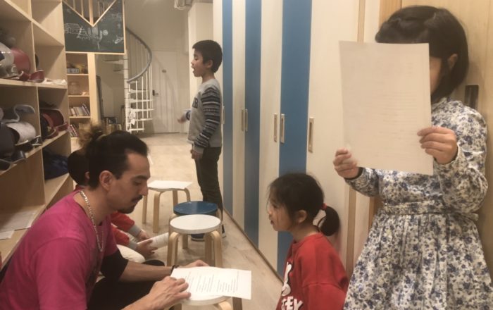 スピーチの練習がんばっています。