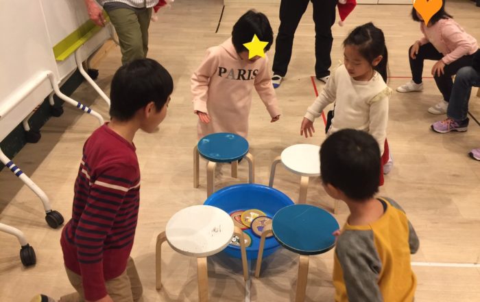 ボードゲームで単語の練習