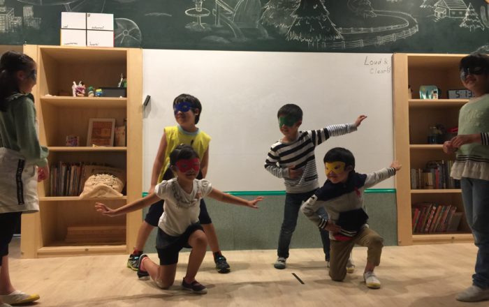 バスの中でも英語の練習