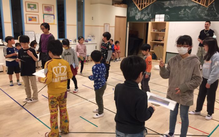 ジェスチャーも加えて見てね