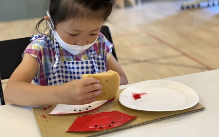 大きなカニ！が完成