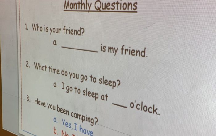 Monthly Questions（今月のQ&A)