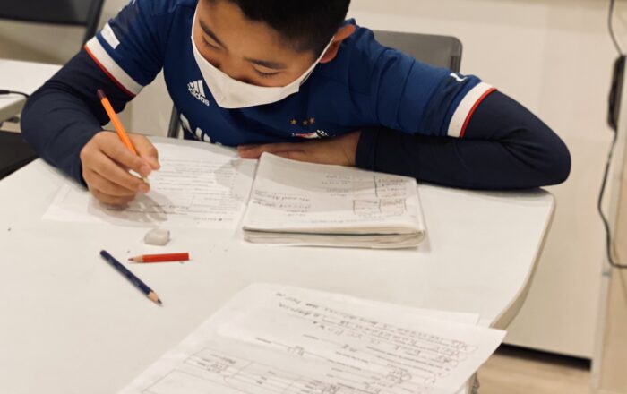 来週はテストです