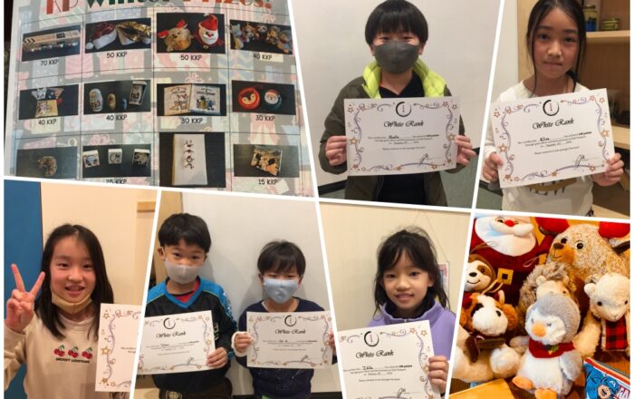 週刊キッズパスポート 12月のレッスンを紹介！その2「キッズパスポートポイントでクリスマスプレゼントをゲット！」