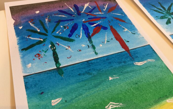 Color Art（Summer Fireworks)