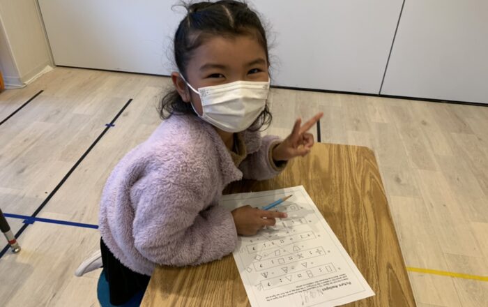 プレエリアのワークショップ