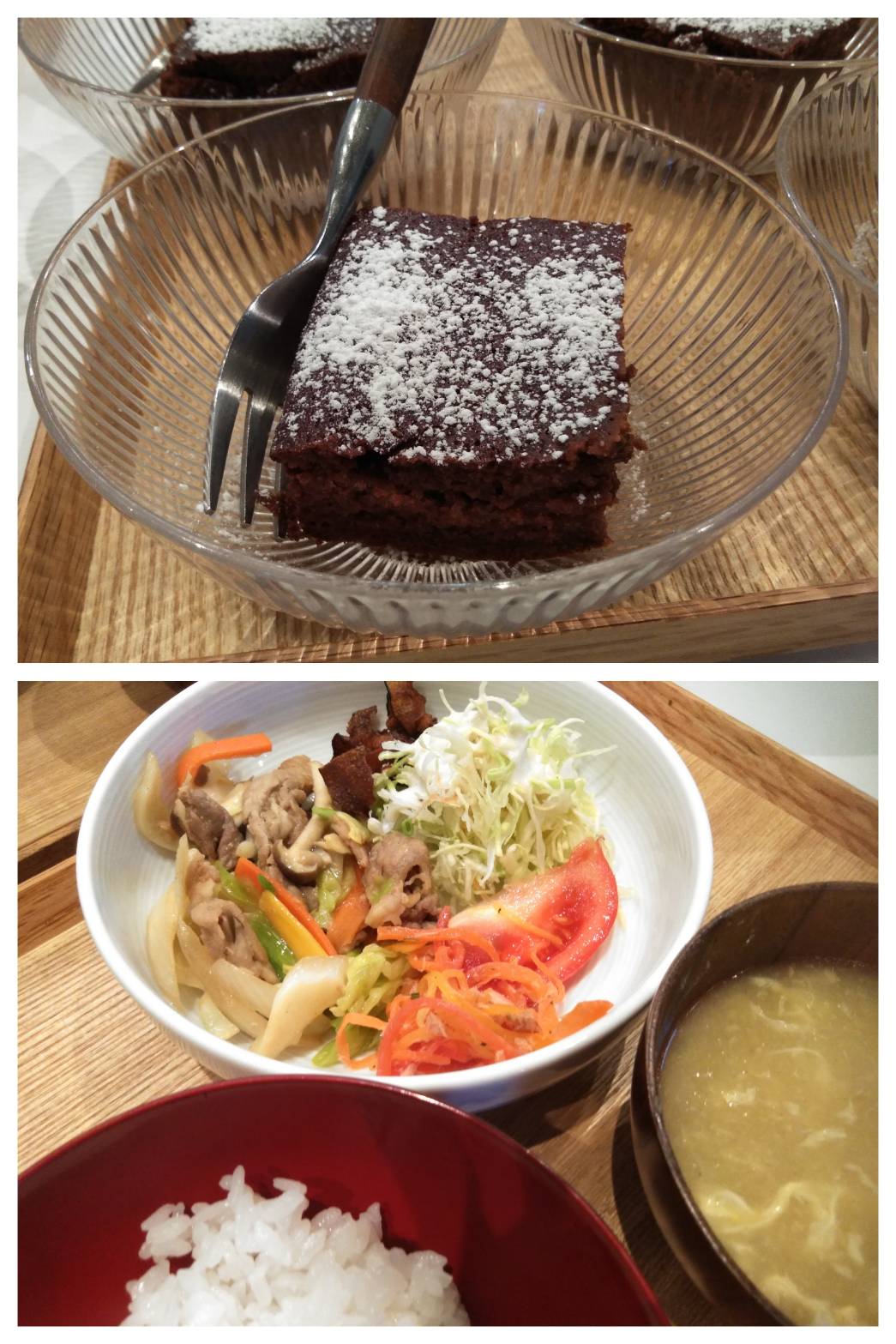 Feb.9th Thu. ケーキに雪