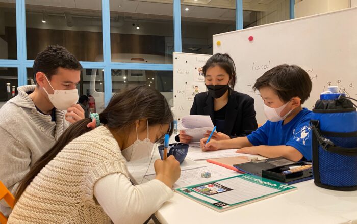 【青葉校】Q＆Aと発音練習をがんばりました！