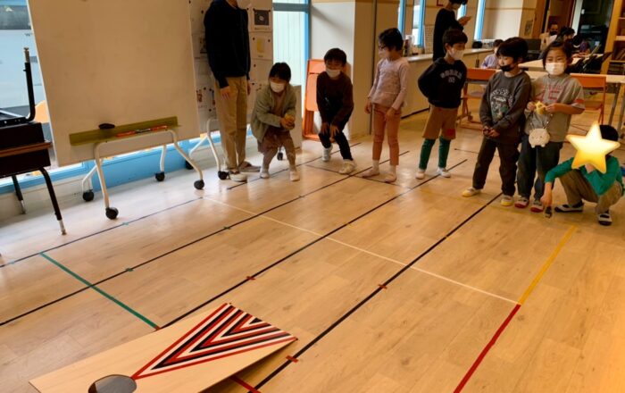 【青葉校】アメリカのゲームCornhole（コーンホール）で大盛り上がり！