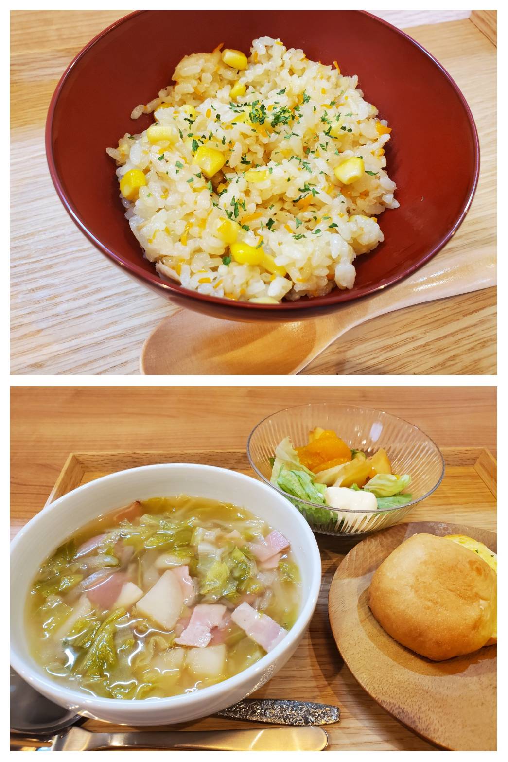 【都筑校】パラパラピラフはパセリの香り！